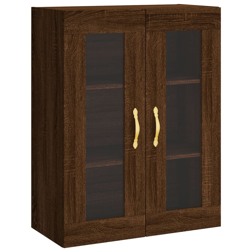 Mobile a Parete Rovere Marrone 69,5x34x90 cm | homemem39