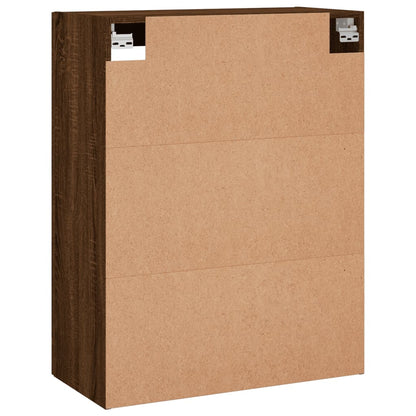 Mobile a Parete Rovere Marrone 69,5x34x90 cm | homemem39