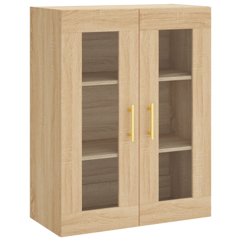 Mobile a Parete Rovere Sonoma 69,5x34x90 cm - homemem39