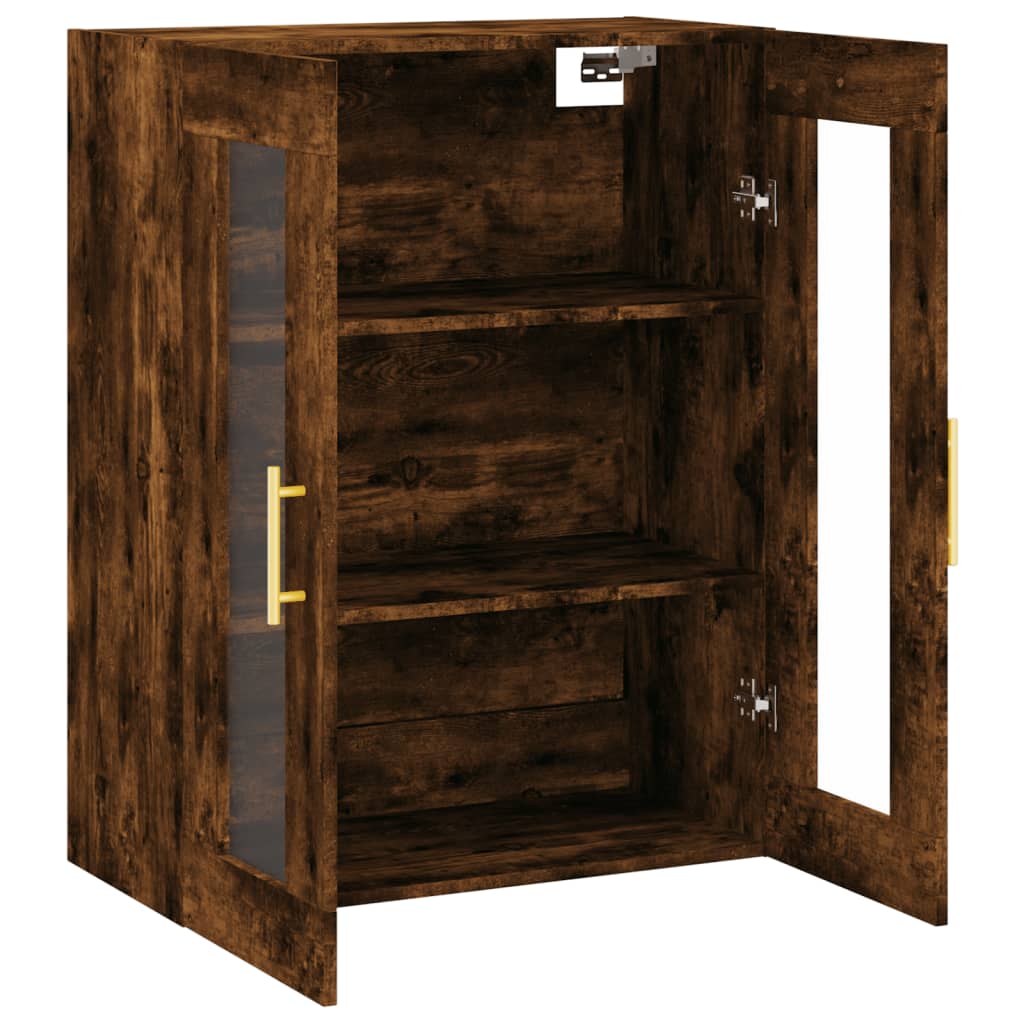 Mobile a Parete Rovere Fumo 69,5x34x90 cm | homemem39