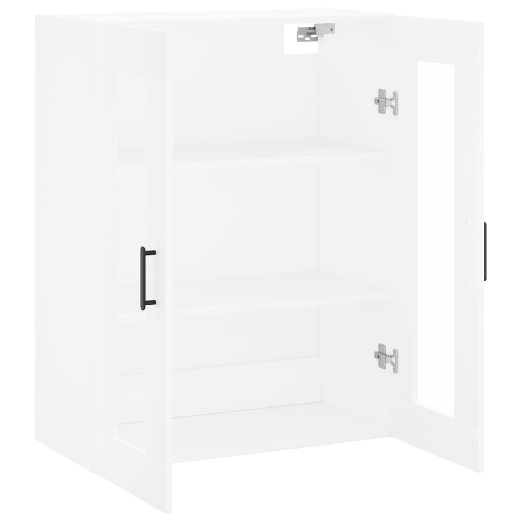 Mobile a Parete Bianco 69,5x34x90 cm - homemem39