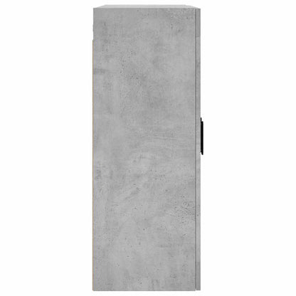 Mobile a Parete Grigio Cemento 69,5x34x90 cm | homemem39