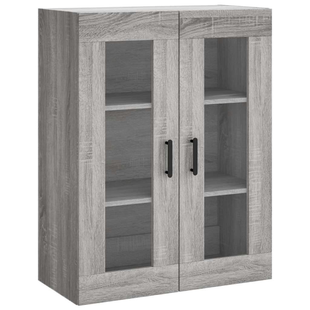 Mobile a Parete Grigio Sonoma 69,5x34x90 cm | homemem39
