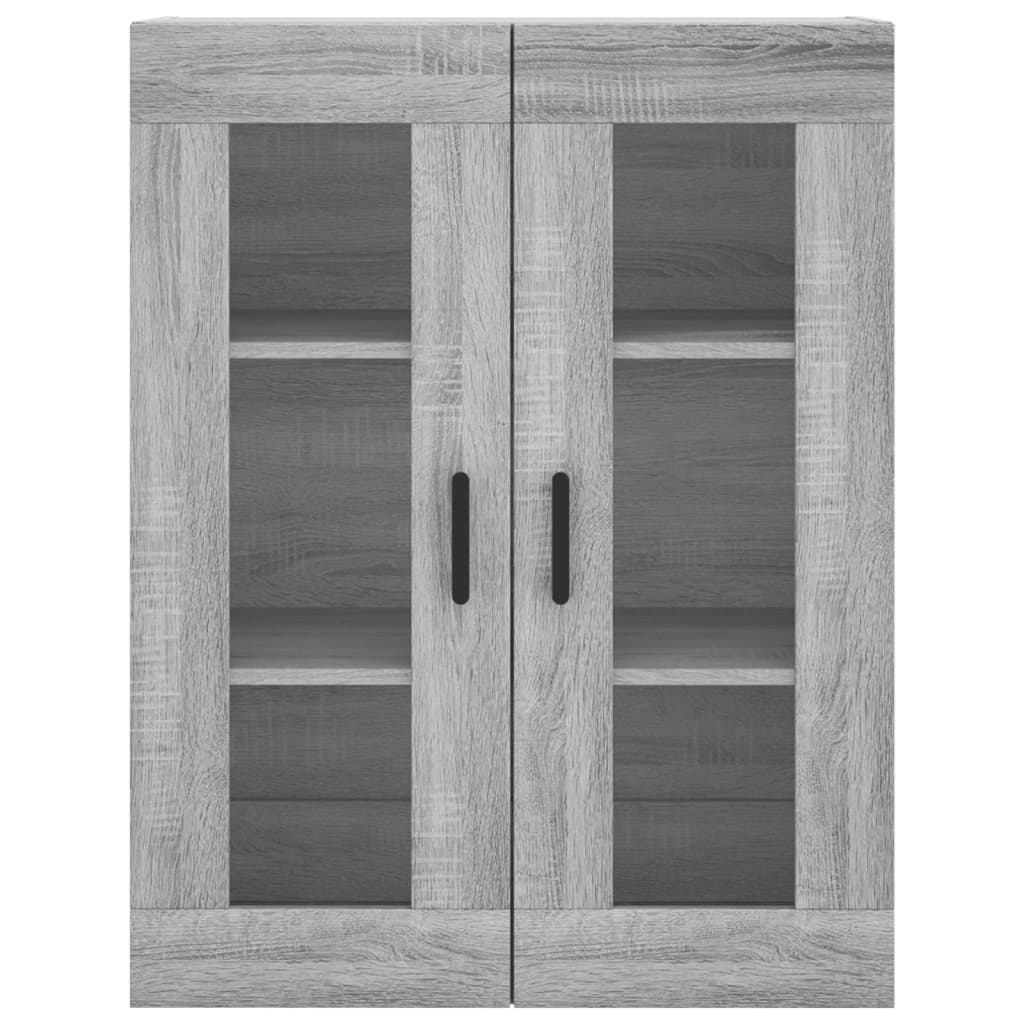 Mobile a Parete Grigio Sonoma 69,5x34x90 cm | homemem39