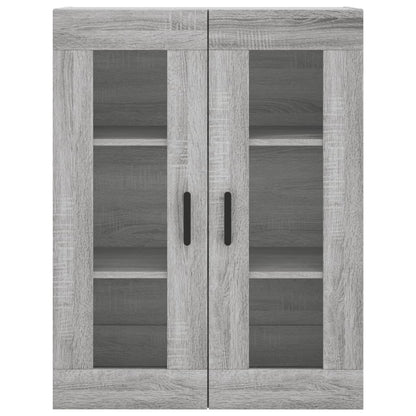 Mobile a Parete Grigio Sonoma 69,5x34x90 cm | homemem39