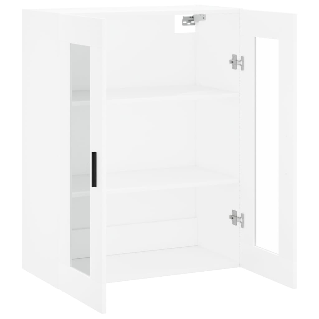 Mobile a Parete Bianco 69,5x34x90 cm - homemem39