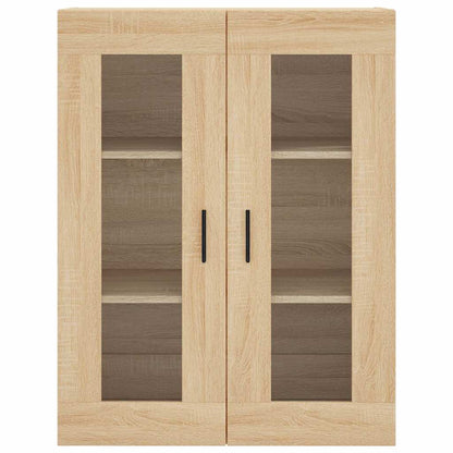 Mobile a Parete Rovere Sonoma 69,5x34x90 cm | homemem39