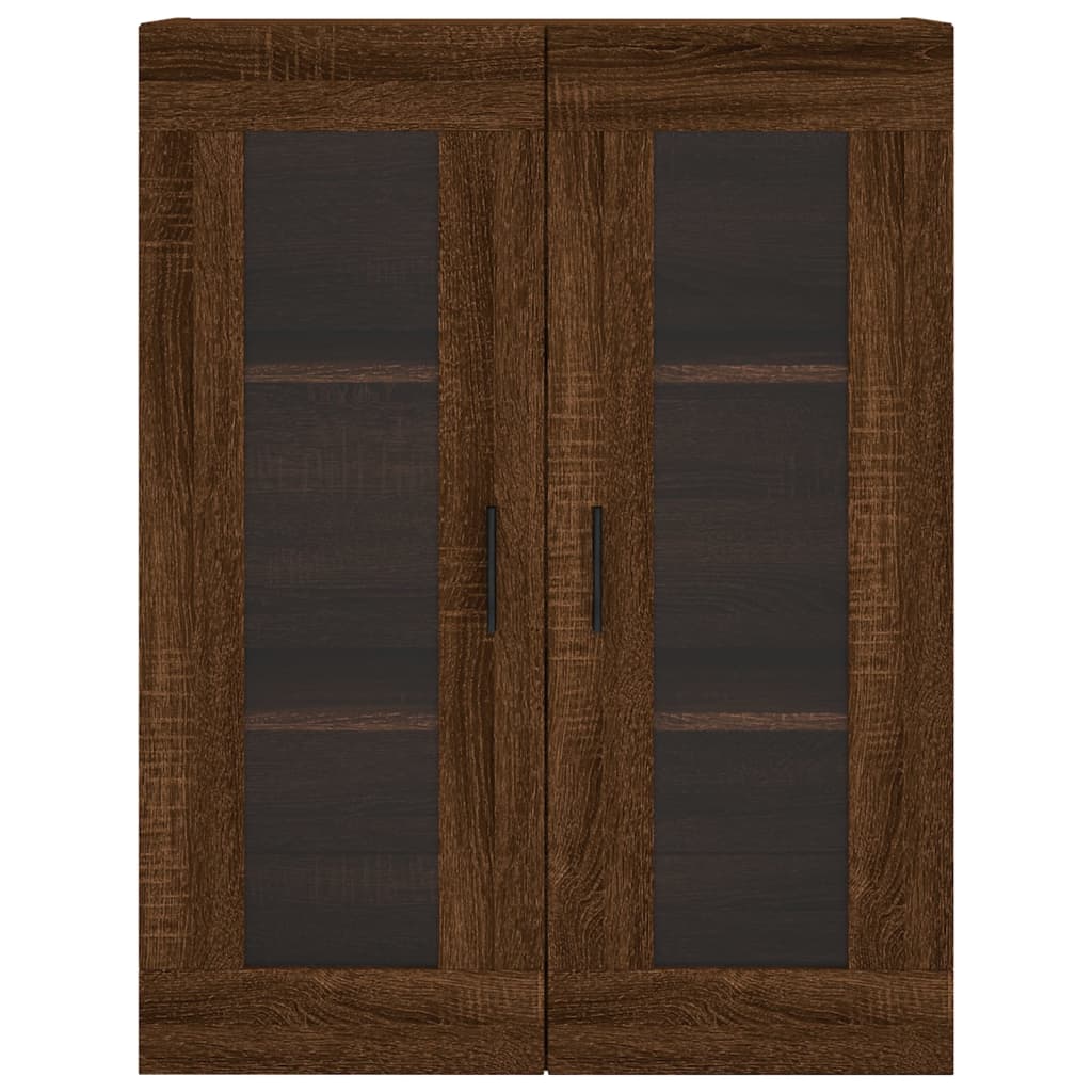 Mobile a Parete Rovere Marrone 69,5x34x90 cm - homemem39