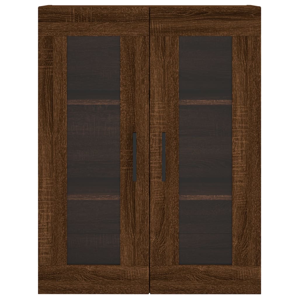 Mobile a Parete Rovere Marrone 69,5x34x90 cm - homemem39