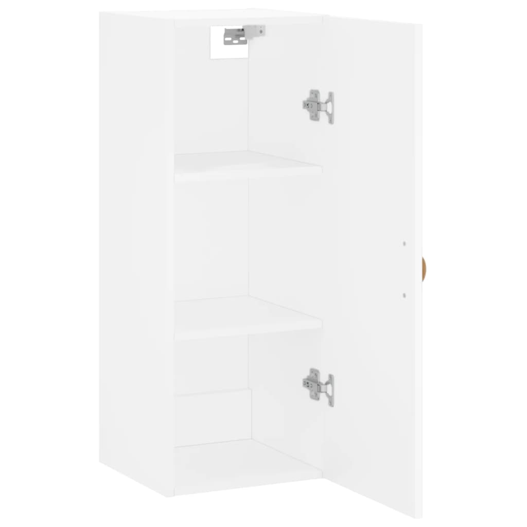 Mobile a Parete Bianco 34,5x34x90 cm - homemem39
