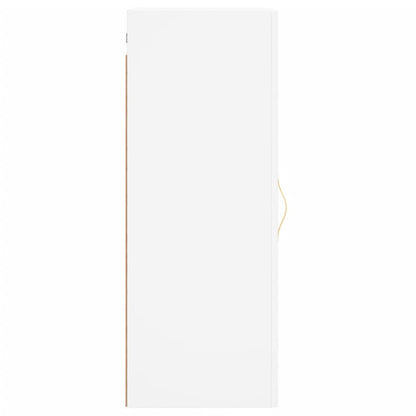 Mobile a Parete Bianco 34,5x34x90 cm - homemem39