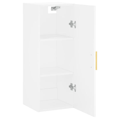 Mobile a Parete Bianco 34,5x34x90 cm - homemem39