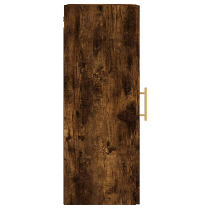 Mobile a Parete Rovere Fumo 34,5x34x90 cm - homemem39