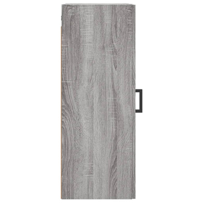 Mobile a Parete Grigio Sonoma 34,5x34x90 cm - homemem39