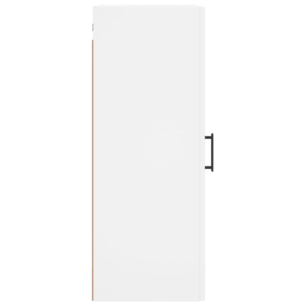 Mobile a Parete Bianco 34,5x34x90 cm - homemem39
