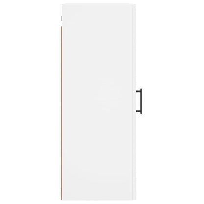 Mobile a Parete Bianco 34,5x34x90 cm - homemem39