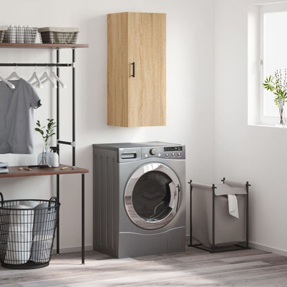 Mobile a Parete Rovere Sonoma 34,5x34x90 cm - homemem39