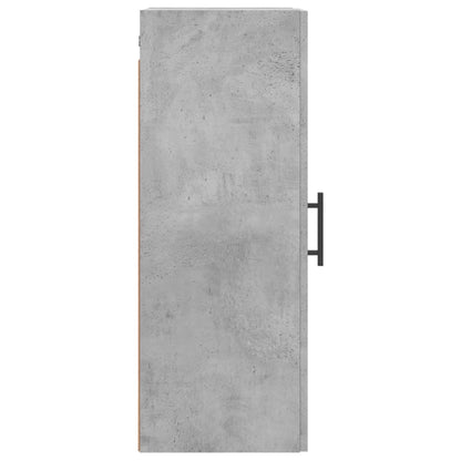 Mobile a Parete Grigio Cemento 34,5x34x90 cm - homemem39