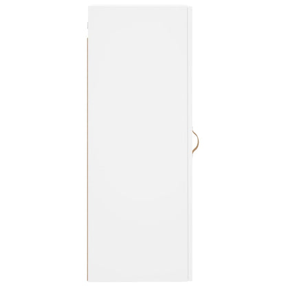 Mobile a Parete Bianco 34,5x34x90 cm - homemem39