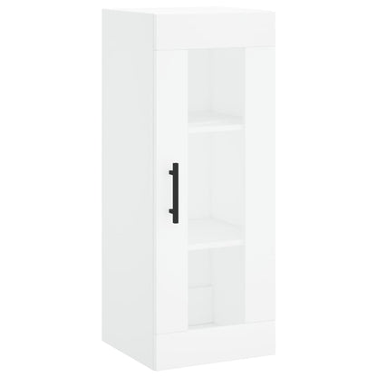Mobile a Parete Bianco 34,5x34x90 cm - homemem39