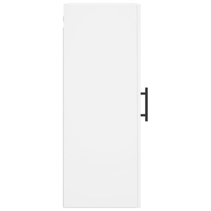 Mobile a Parete Bianco 34,5x34x90 cm - homemem39