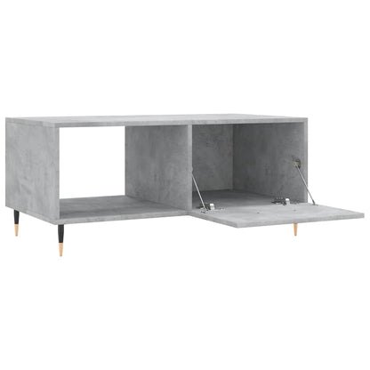 Tavolino da Salotto Grigio Cemento 90x50x40cm Legno Multistrato | homemem39