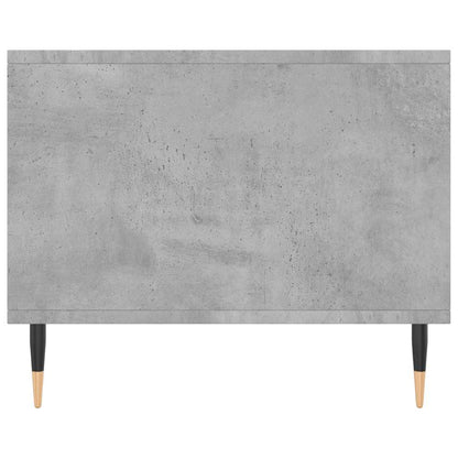 Tavolino da Salotto Grigio Cemento 90x50x40cm Legno Multistrato | homemem39