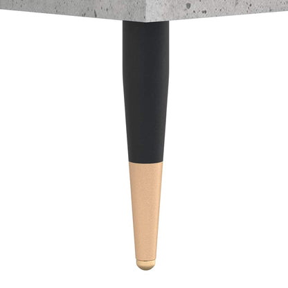 Tavolino da Salotto Grigio Cemento 90x50x40cm Legno Multistrato | homemem39
