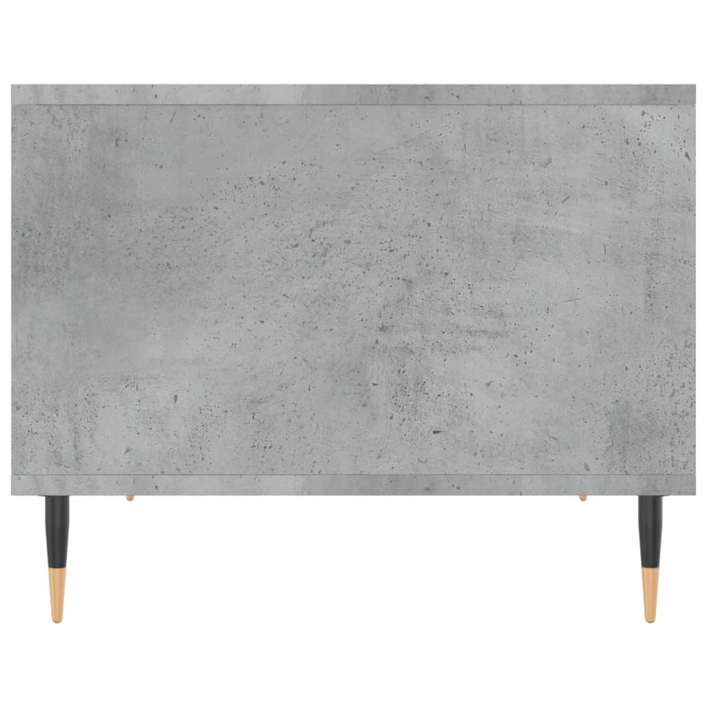Tavolino da Salotto Grigio Cemento 60x50x40cm Legno Multistrato | homemem39