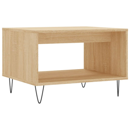 Tavolino da Salotto Rovere Sonoma 60x50x40 cm Legno Multistrato | homemem39