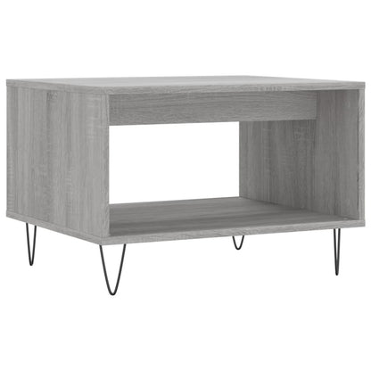 Tavolino da Salotto Grigio Sonoma 60x50x40 cm Legno Multistrato | homemem39