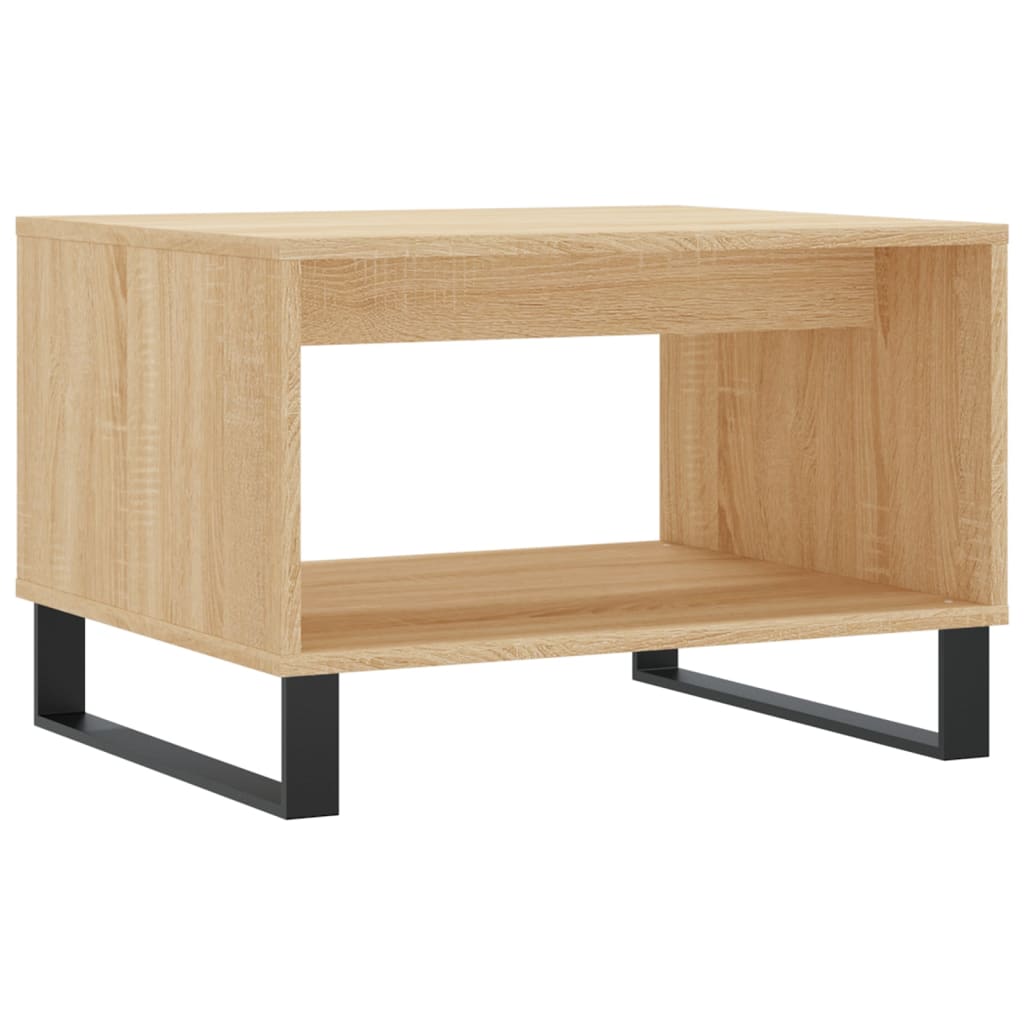 Tavolino da Salotto Rovere Sonoma 60x50x40 cm Legno Multistrato | homemem39