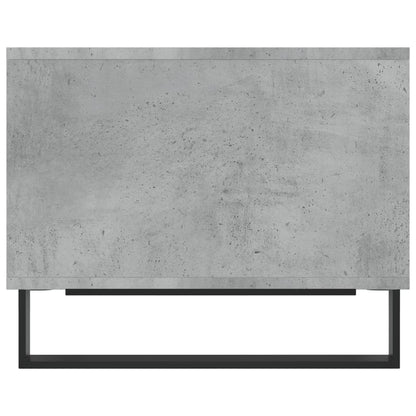 Tavolino da Salotto Grigio Cemento 60x50x40cm Legno Multistrato | homemem39