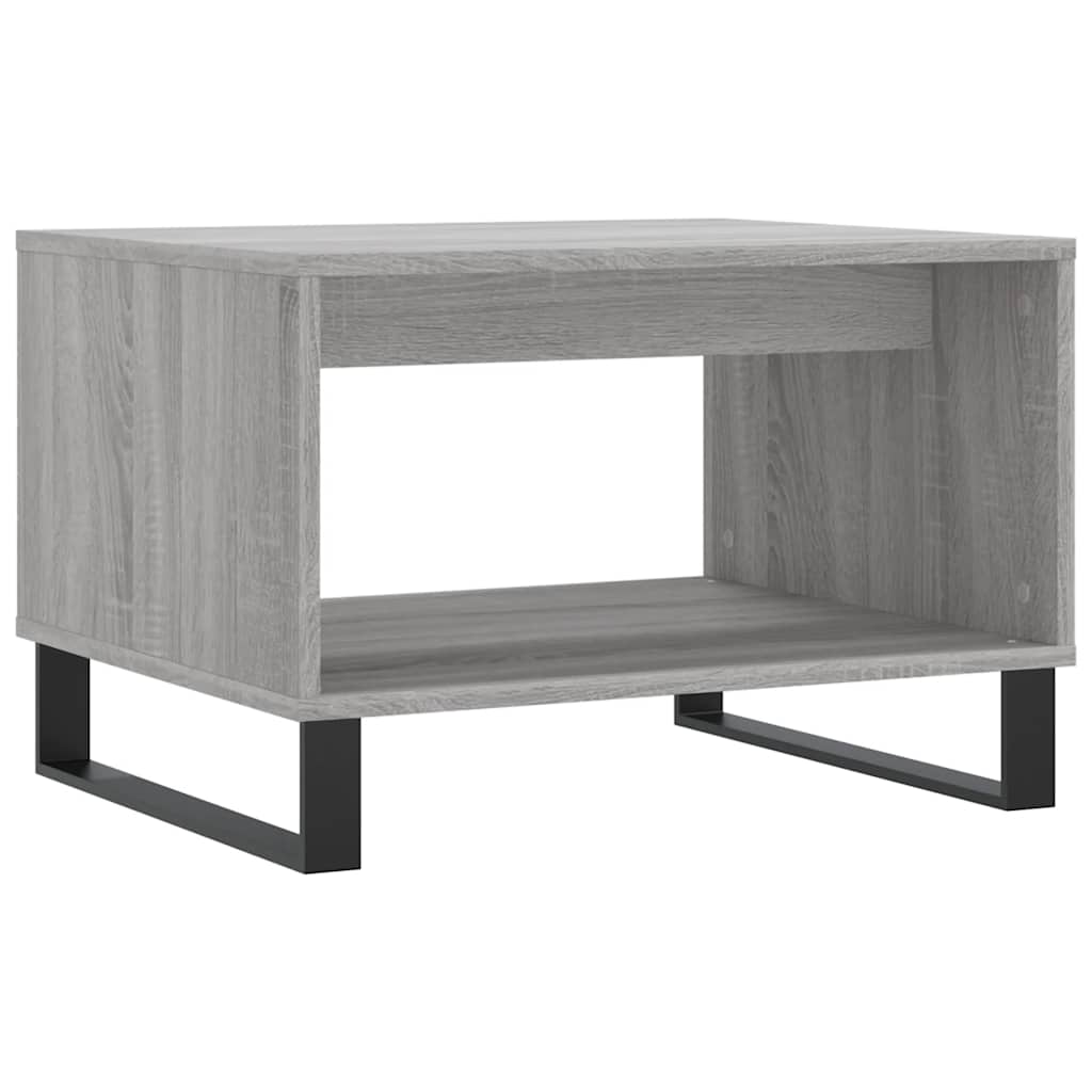 Tavolino da Salotto Grigio Sonoma 60x50x40 cm Legno Multistrato | homemem39