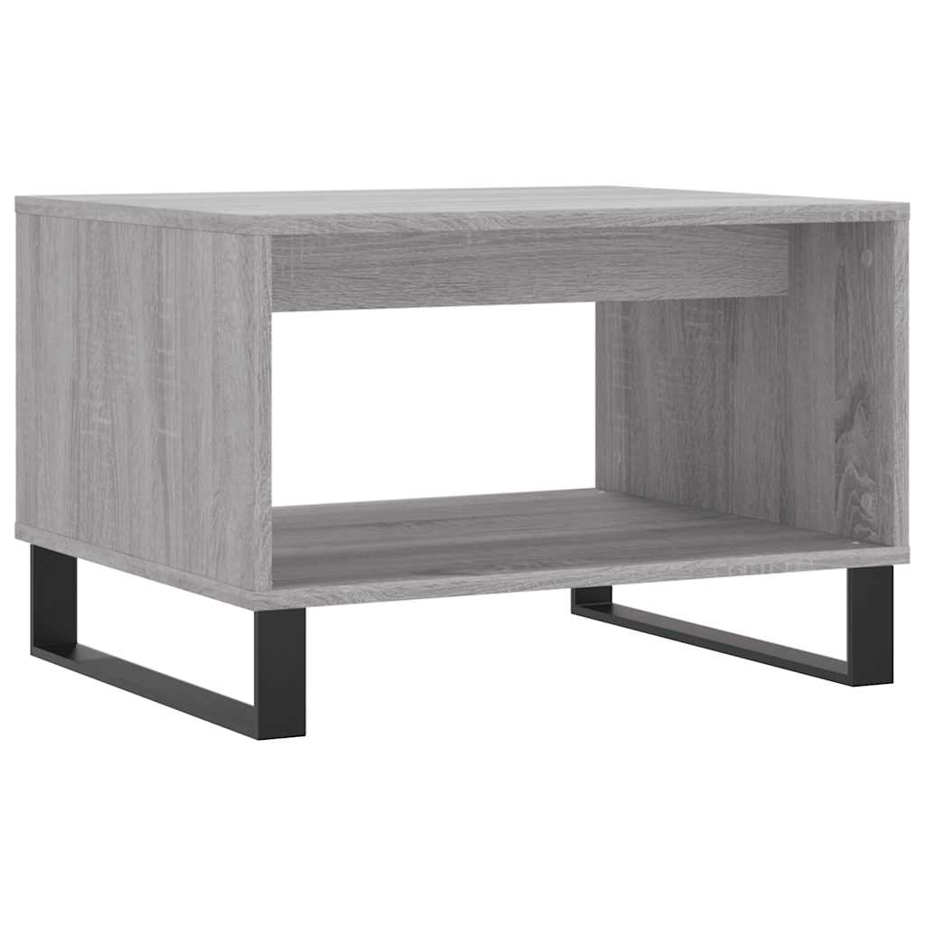 Tavolino da Salotto Grigio Sonoma 60x50x40 cm Legno Multistrato | homemem39