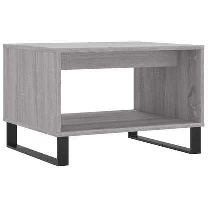 Tavolino da Salotto Grigio Sonoma 60x50x40 cm Legno Multistrato | homemem39