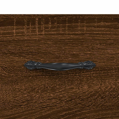 Panca Porta Scarpe Rovere Marrone 102x35x55cm Legno Multistrato - homemem39