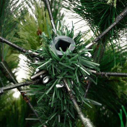 Albero di Natale Artificiale Incernierato con Base 150 cm