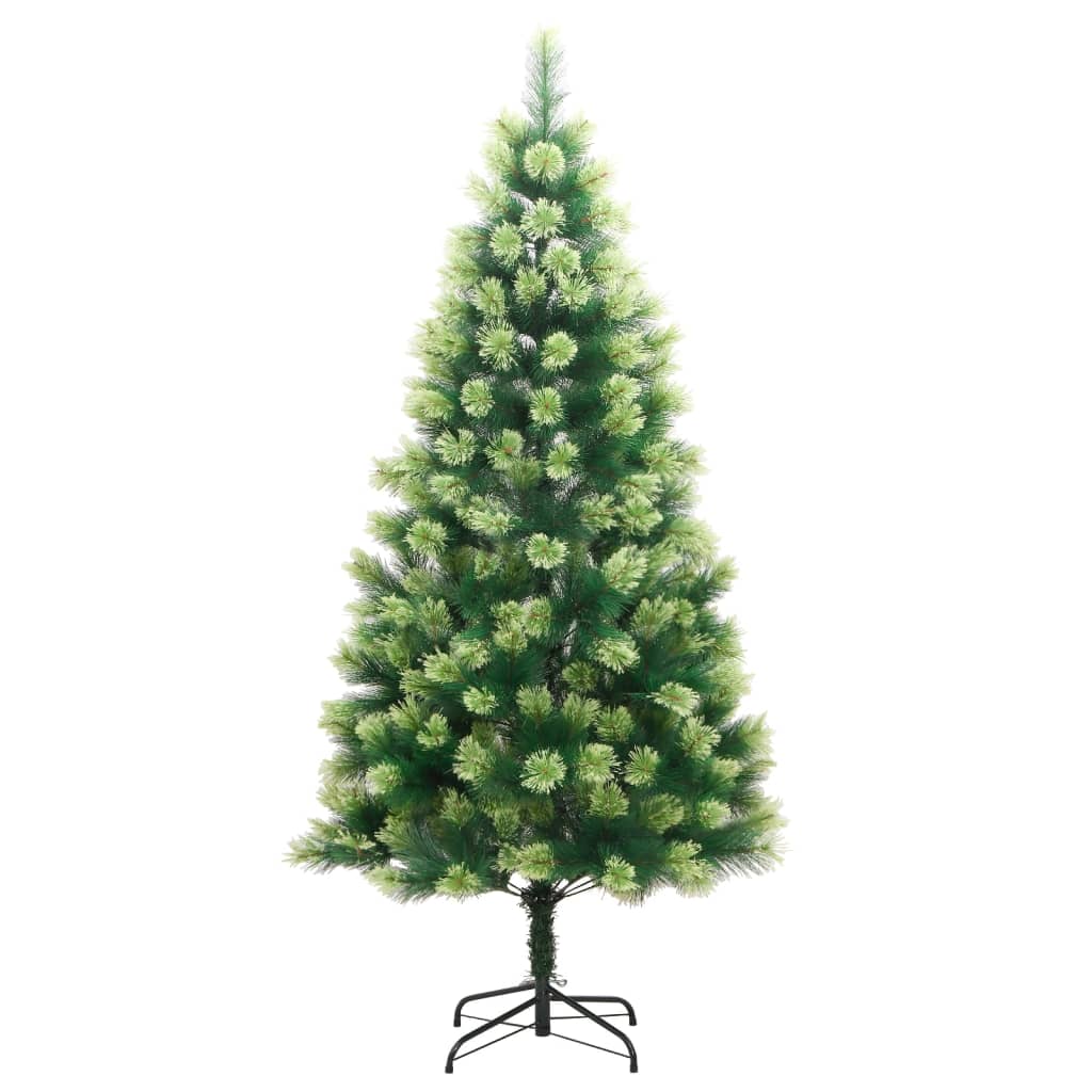 Albero di Natale Artificiale Incernierato con Base 180 cm - homemem39