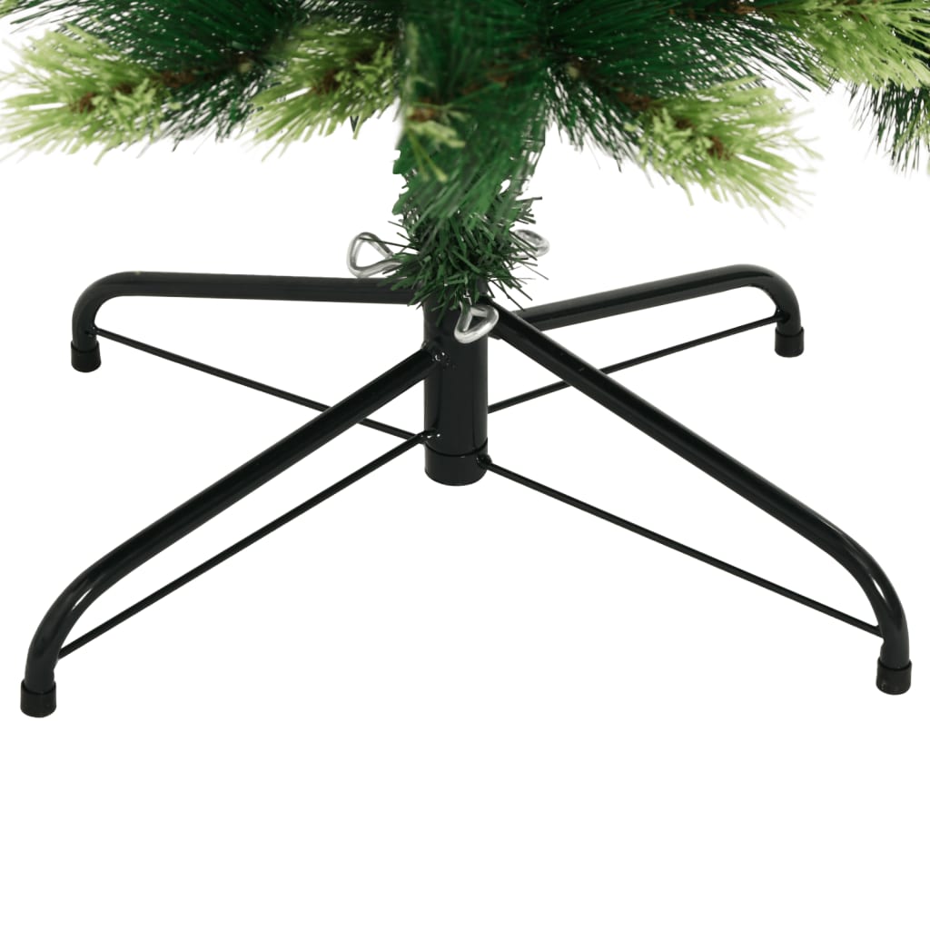 Albero di Natale Artificiale Incernierato con Base 180 cm - homemem39