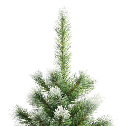 Albero Natale Artificiale Incernierato con Neve Fioccata 150 cm