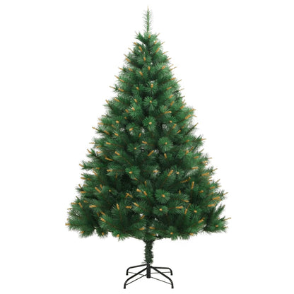 Albero di Natale Artificiale Incernierato con Base 150 cm