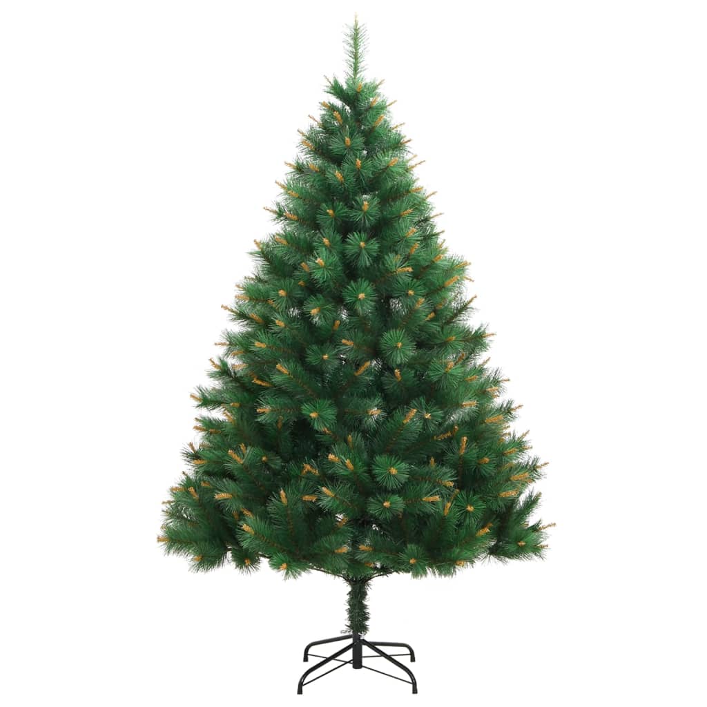 Albero di Natale Artificiale Incernierato con Base 180 cm - homemem39