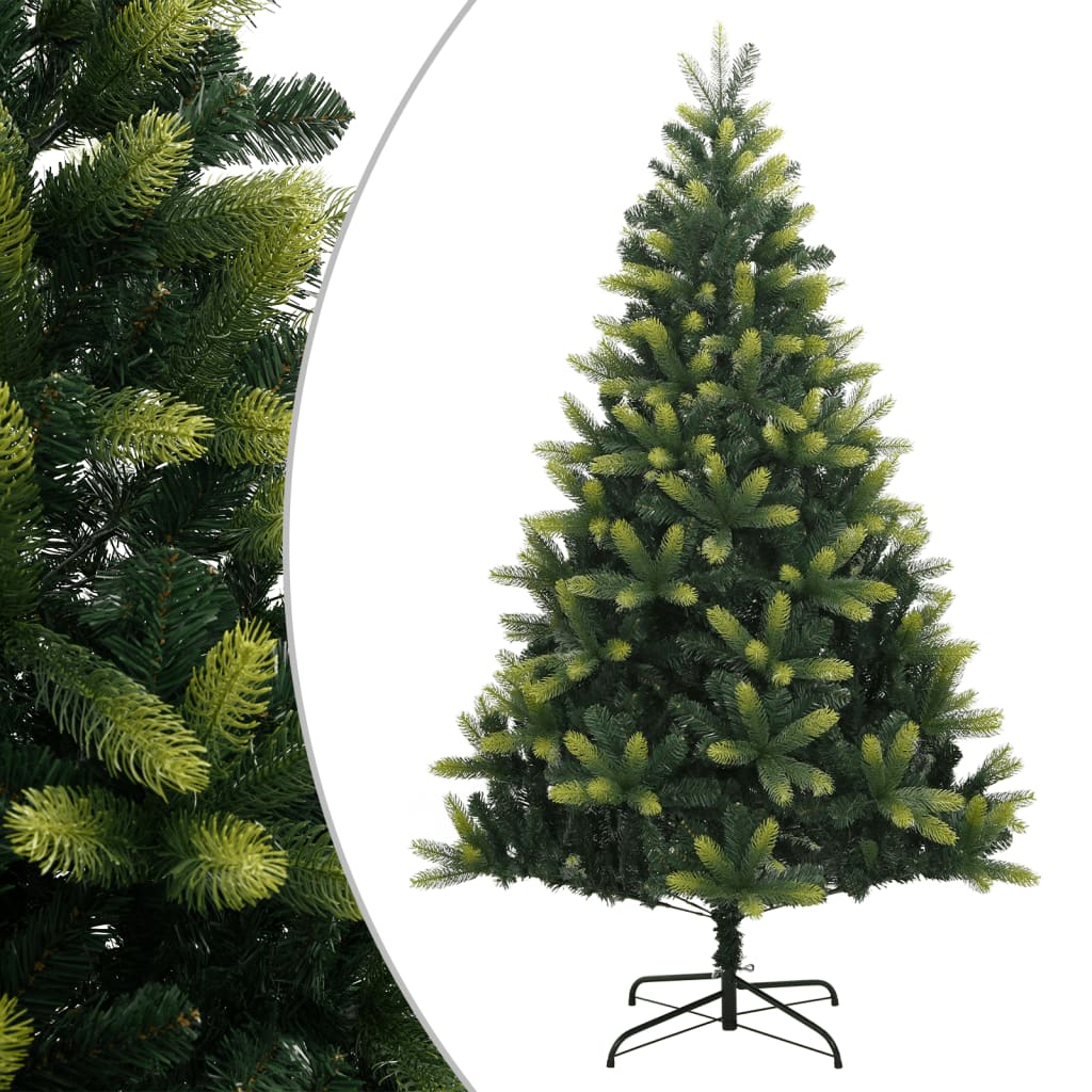 Albero di Natale Artificiale Incernierato con Base 240 cm - homemem39