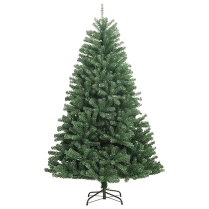 Albero di Natale Artificiale Incernierato con Base Verde 270 cm