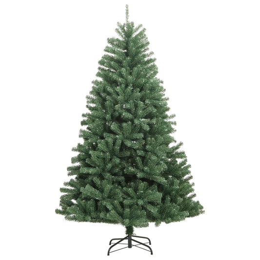 Albero di Natale Artificiale Incernierato con Base Verde 270 cm