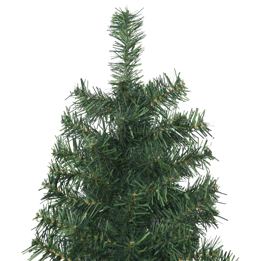 Albero di Natale Sottile con Base 300 cm in PVC