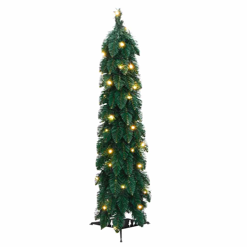 Albero di Natale Artificiale Preilluminato con 30 LED 60 cm - homemem39