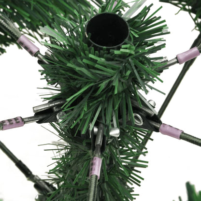 Albero Natale Artificiale Incernierato con Pigne e Bacche 210cm | homemem39