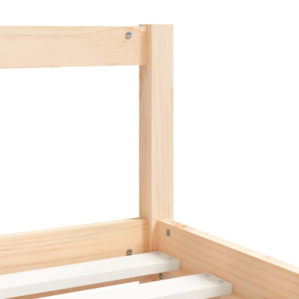 Giroletto Bambini con Cassetti 80x200 cm Legno Massello di Pino - homemem39